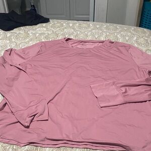 Nike Women Long Sleeve Crew Neck Shirt - Pink